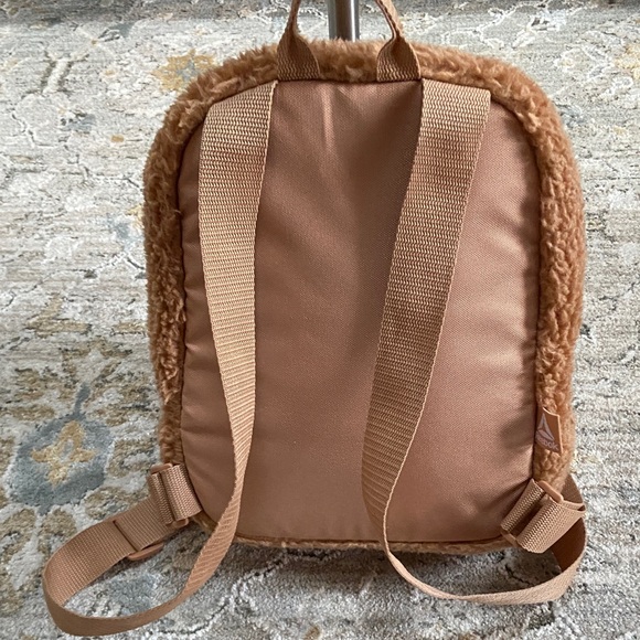 Reebok Tan Fleece Mini Backpack - Picture 3 of 11